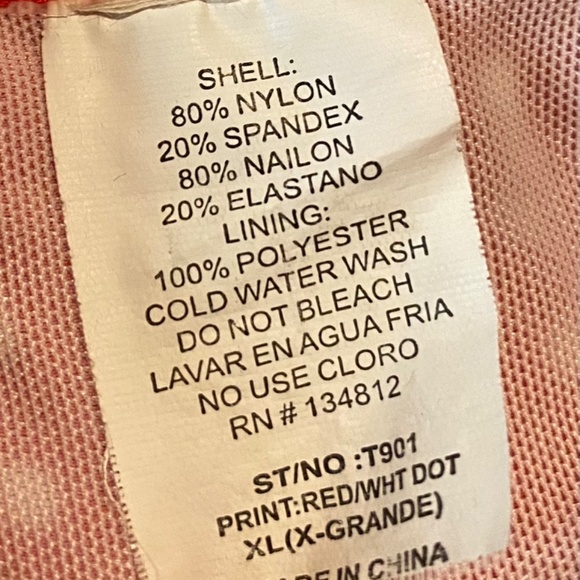 Christin Michaels Women's Tankini Top size XL - Picture 10 of 10